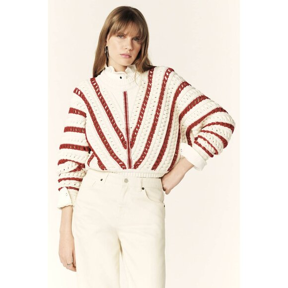 BA&SH Gardy Openwork Sweater - Picture 4 of 8